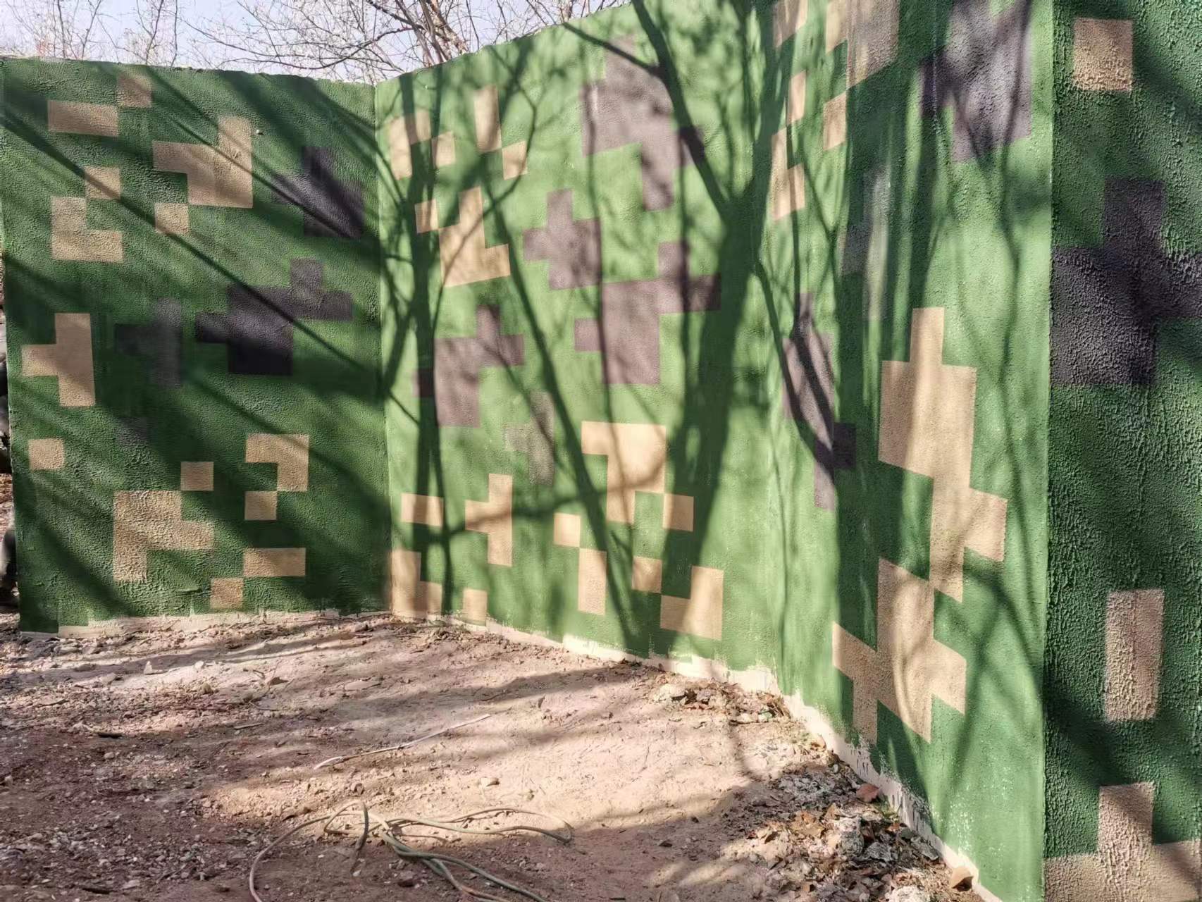 防城港外墙迷彩漆需综合考虑涂